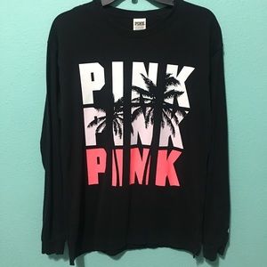 VS PINK LONG SLEEVE TEE!